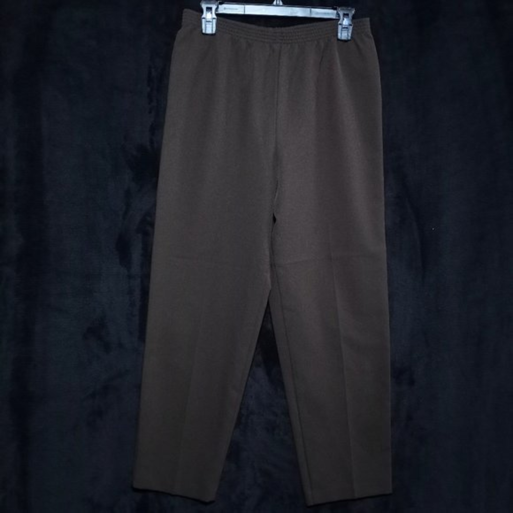 Bend Over Women's Pants Size 8‎ 100% Polyester Brown #1219